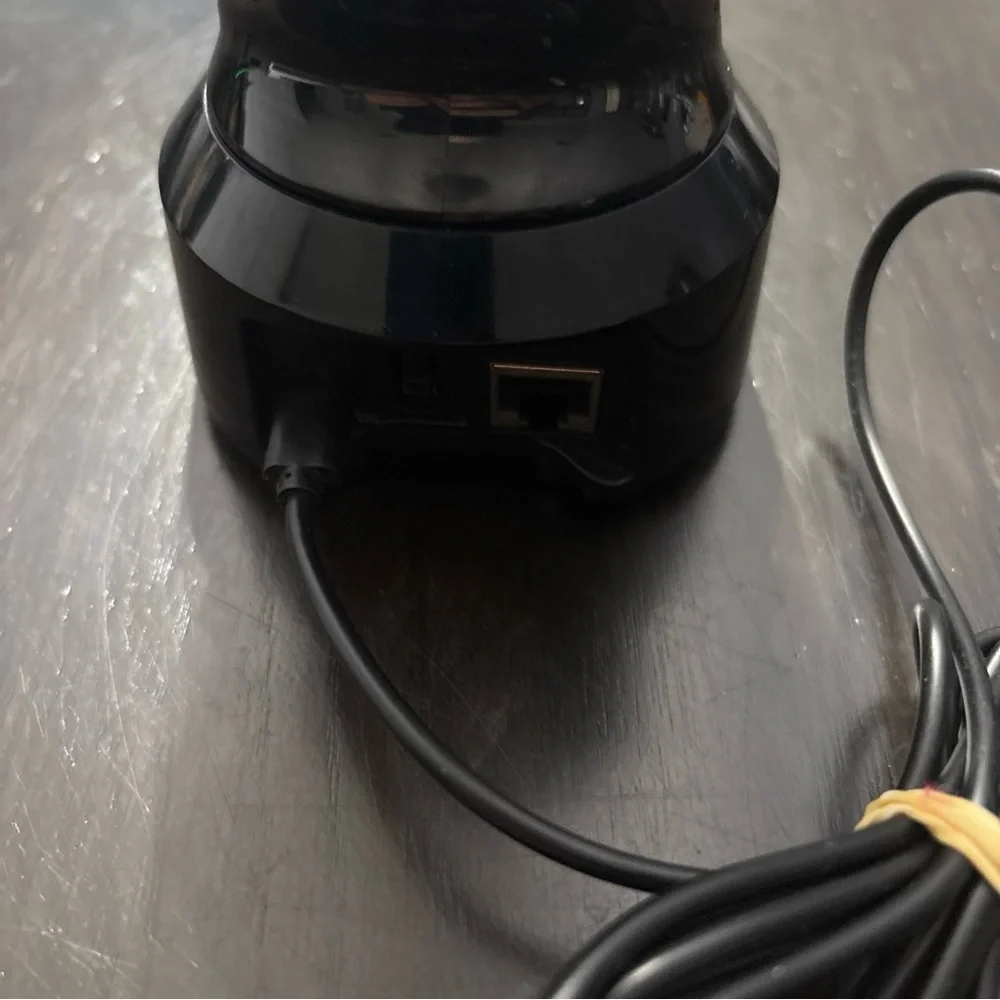 Tethys 825-C Black Smart Cam Works With Alexa Wireless Security Bullet Camera